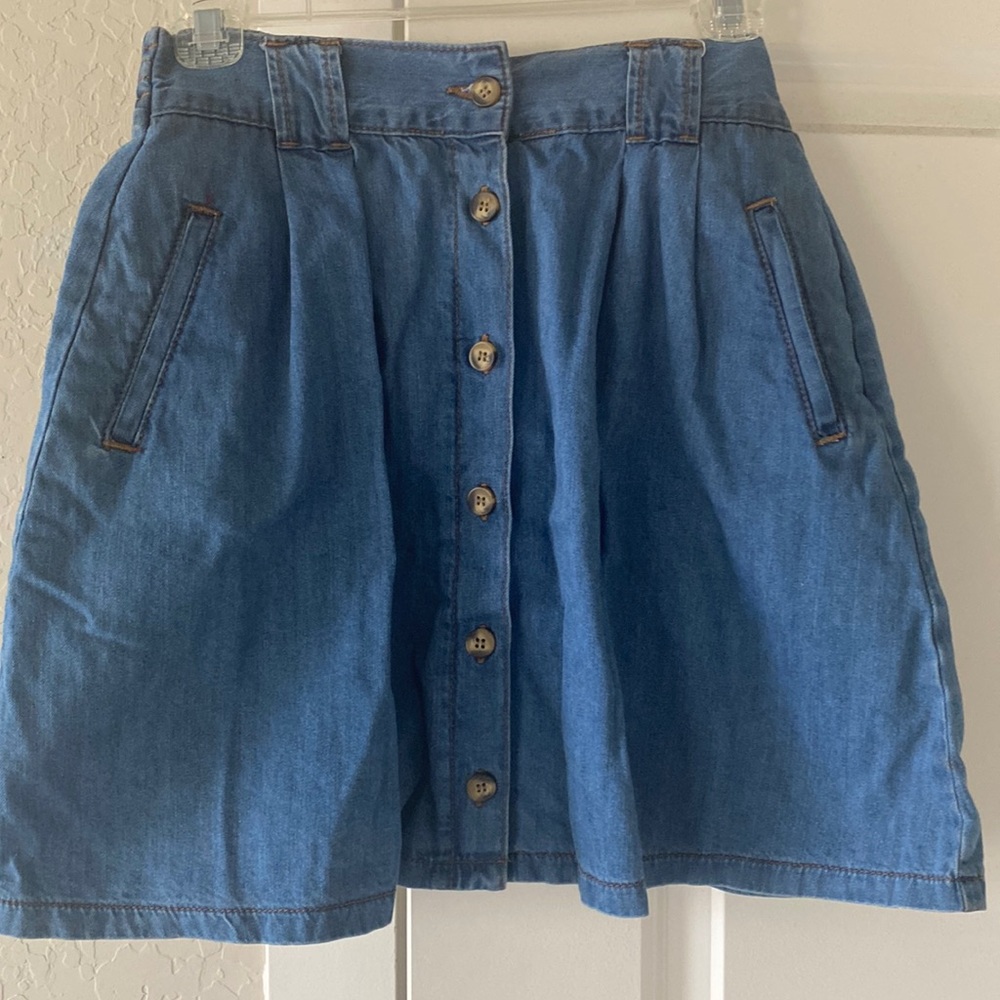 ASOS Denim Skirt with Pockets